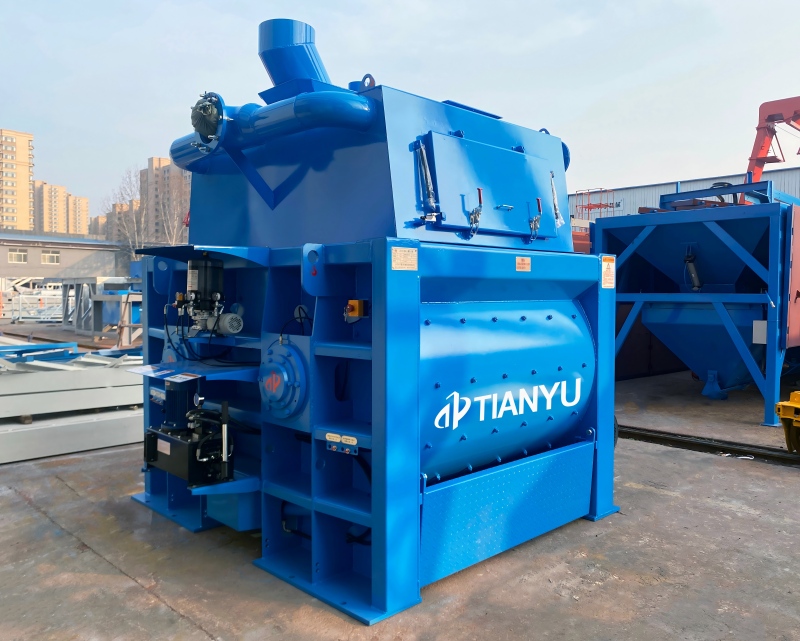 JS2000双卧轴强制式混凝土搅拌机